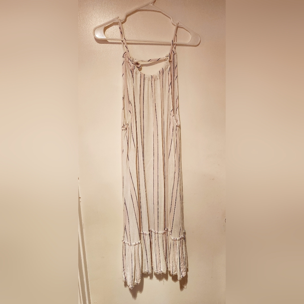 Anthropologie Halter Neck Dress